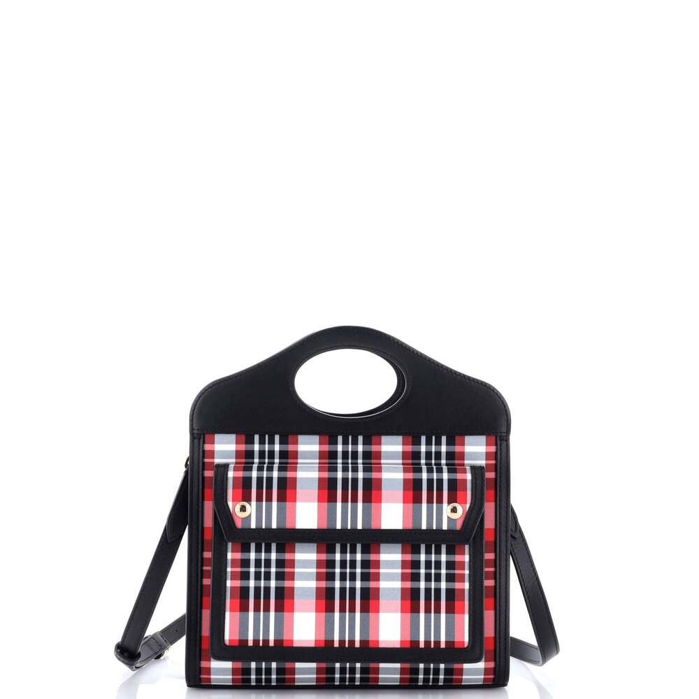 Burberry Logo Pocket Tote Leather With #237849B75B - Picture 1 of 6